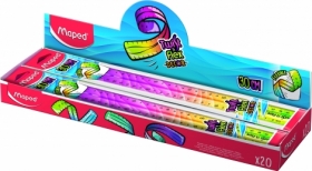 Лінійка пластикова 30 см Maped TWISTNFLEX, асорті