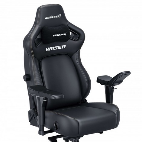 Кресло игровое Anda Seat Kaiser 4  Black PVC Size XL - №9