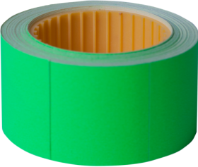 Ценник прямоугольный Buromax 30х40 мм, 150 шт, зеленый