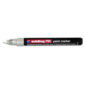 Маркер Paint e-791 1-2 мм круглий білий