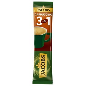 Кавовий напій 3в1 Капучино, 24х12,5г Jacobs