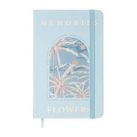 Книжка записная ESSENCE, на резинке, А6, 80 л., клетка., офсет крем., тв.лам.обл., белая