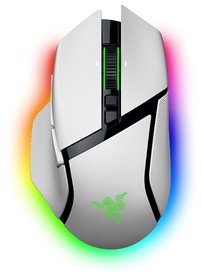 Миша Razer Basilisk V3 Pro 35K, RGB, USB-A/WL/BT, білий