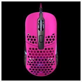 Миша Xtrfy M42, USB-A, RGB, рожевий