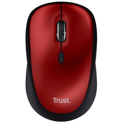 Мышь Trust Yvi+ Silent ECO, WL, красный - №1