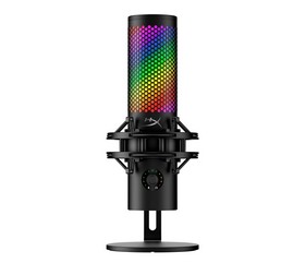 Мікрофон геймінговий HyperX QuadCast 2 S, Omni/Uni/Bi, USB-A, 3м, NGenuity, RGB, чорний