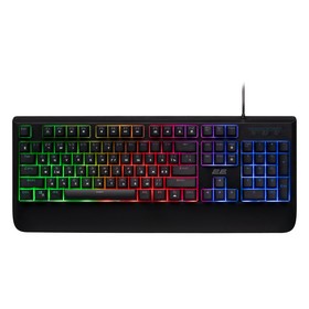 Клавіатура мембранна 2E GAMING KG325 104key, USB-A, EN/UA/RU, LED, чорний