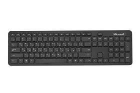 Клавіатура мембранна Microsoft Bluetooth Keyboard 115key, BT, чорний