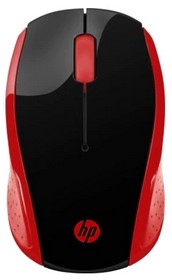 Миша HP 200, WL, червоний