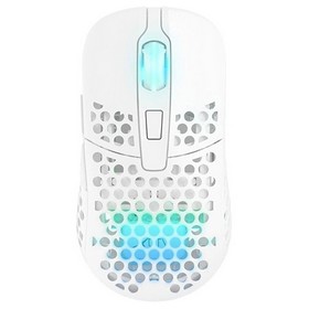 Миша Xtrfy M42, WL/USB-A, RGB, білий