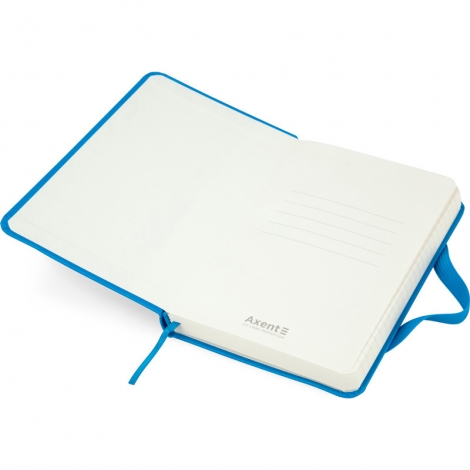 Книга записная Axent Partner  9.5х14 см, 96 листов, клетка, голубая - №4