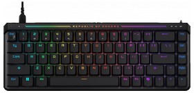 Клавіатура механічна ASUS ROG Falchion Ace HFX, 68key, HFX Magnetic Switches, USB-A, EN, RGB, чорний