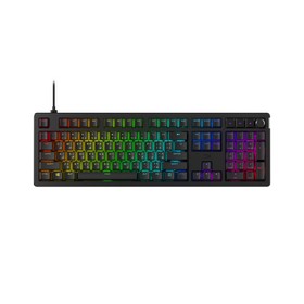Клавіатура механічна HyperX Alloy Rise 106key, Red, USB-A, EN/UA, RGB, чорний