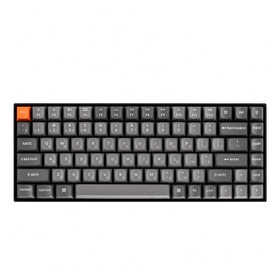 Клавіатура механічна Keychron K2 Max 84Key, K Super Brown, WL/BT/USB-A, QMK, EN/UKR, White Led, чорний