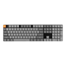 Клавіатура механічна Keychron K5 Max 104Key, Gateron MX 2.0 Brown, WL/BT/USB-A, QMK, White Led, чорний