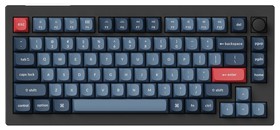 Клавіатура механічна Keychron V1 Max 84Key, Gateron Jupiter Red, WL/BT/USB-A, QMK