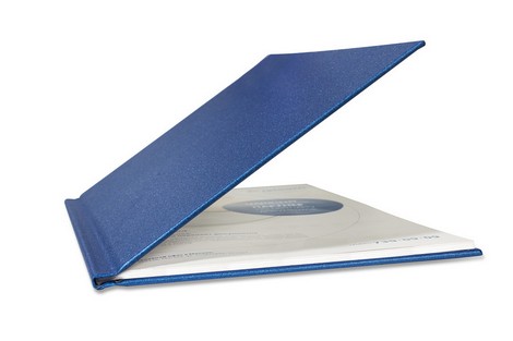 Термообложка твердая Thermal Hard, A4,  340  бордовый - №3