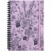 Блокнот на спирали карт. обл., А5,80 л,кл.,OS,Pink Roses - №1