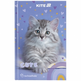 Книга записная жесткая обл. А6, 80л. кл. RH