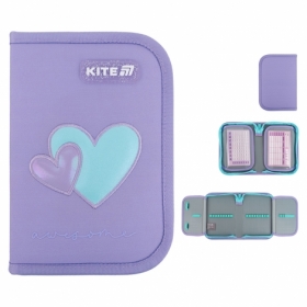 Пенал Kite 1 от., 2 отв., без наполнения 622 Awesome