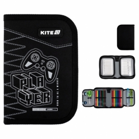 Пенал Kite 1 от., 2 отв., с наполнением 622H Player