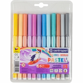 Фломастеры Centropen 7550/1209 TP, 12 цветов