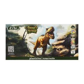 Пластилін DINO 12 кольорів, 192г, KIDS Line