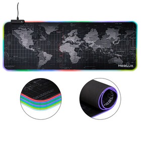 Геймерський килимок Mealux RGB V02 для миші