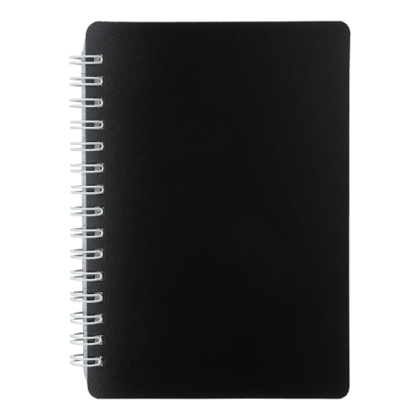 Тетрадь для записей CLASSIC, А6, 80 л., клетка, черная - №1