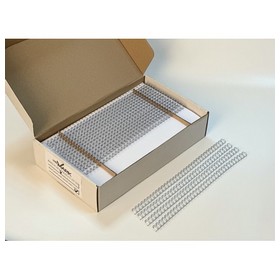 Пружини металеві wireMARK 8.0 мм, срібло (100 шт.)