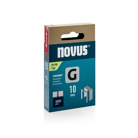 Скоби плоскі NOVUS G тип 11, 10 мм