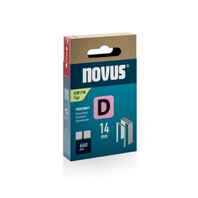 Скоби плоскі NOVUS D тип 53F, 14 мм