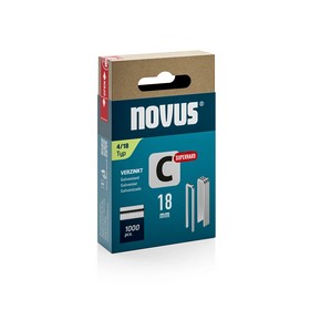 Вузька коронкова скоба NOVUS C тип 4, 18 мм