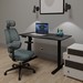 Комплект Mealux PowerDesk Lite Black + Leo Air Plus Grey Blue - №2