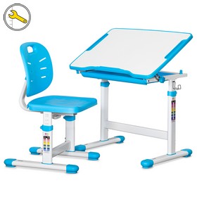 Комплект Evo-kids (стол+стул) Evo-05 Ergo Blue 