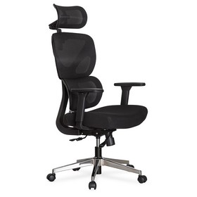 Крісло Mealux D1 Air Fabric Black