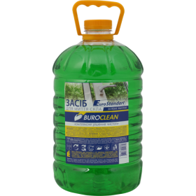 Засіб для миття скла Buroclean Зелене яблуко, 5 л