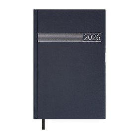 Щоденник датов. 2026 TIME, A5, синій, бумвініл