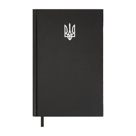 Щоденник недат.  AIRY, A5, чорний , бумвініл, 336 стор