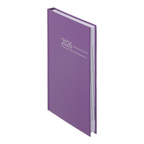 Ежедневник дат. 2026 ZEST, A5, фиолетовый, бумвинил - №2