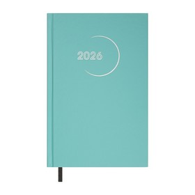 Щоденник датов. 2026 MADAM, A5, бірюзовий, бумвініл