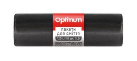 Пакети для сміття PRO SERVICE OPTIMUM 120 л, 10 шт