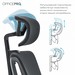Кресло офисное Officepro Harmony OC310-B-B-B Black - №9