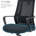 Кресло офисное Officepro Harmony OC310-B-B-B Black - №11