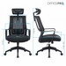Кресло офисное Officepro Harmony OC310-B-B-B Black - №12