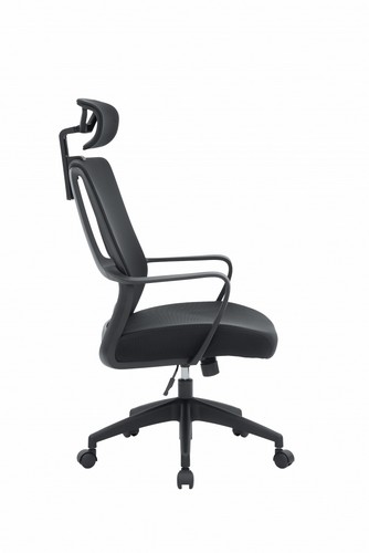 Кресло офисное Officepro Harmony OC310-B-B-B Black - №4