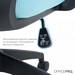 Офисное кресло офисное Officepro Harmony OC310-B-BL-BL Black/Blue - №12