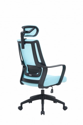 Офисное кресло офисное Officepro Harmony OC310-B-BL-BL Black/Blue - №4