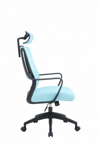 Офисное кресло офисное Officepro Harmony OC310-B-BL-BL Black/Blue - №5