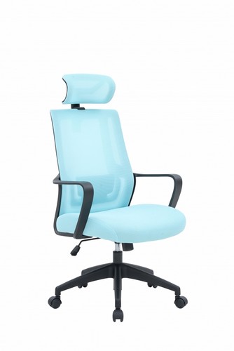 Офисное кресло офисное Officepro Harmony OC310-B-BL-BL Black/Blue - №6